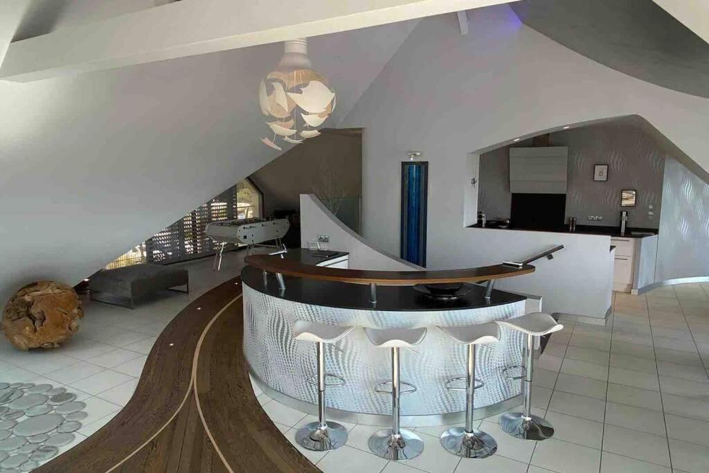 Appartement D'Exception Avec Vue Mer Gicquel Exterior photo